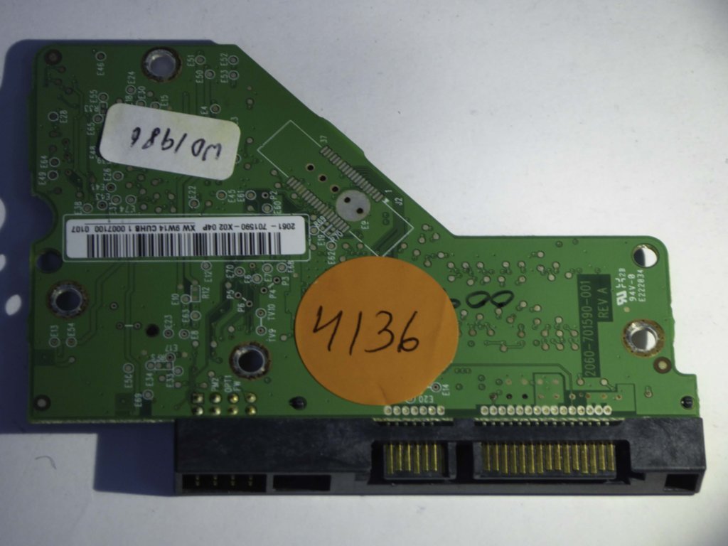 Western Digital WD1600AAJS-00L7A0 2060-701590-001 REV A  PCB for Sale