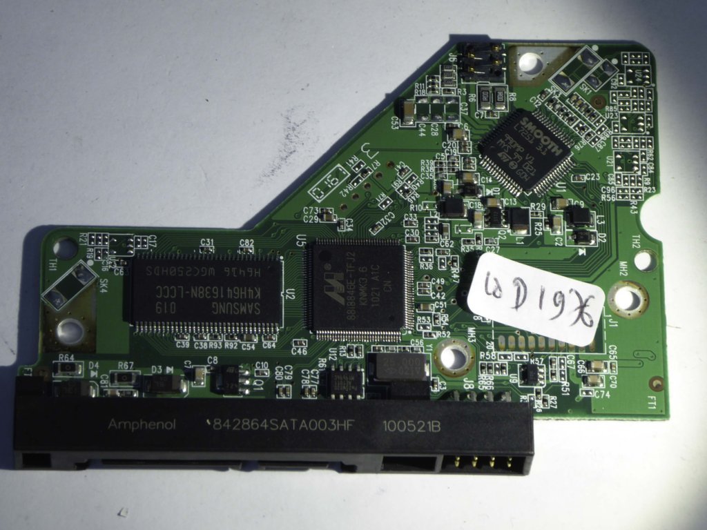 Western Digital WD1600AAJS-75M0A0 2060-701590-001 REV B  PCB for Sale
