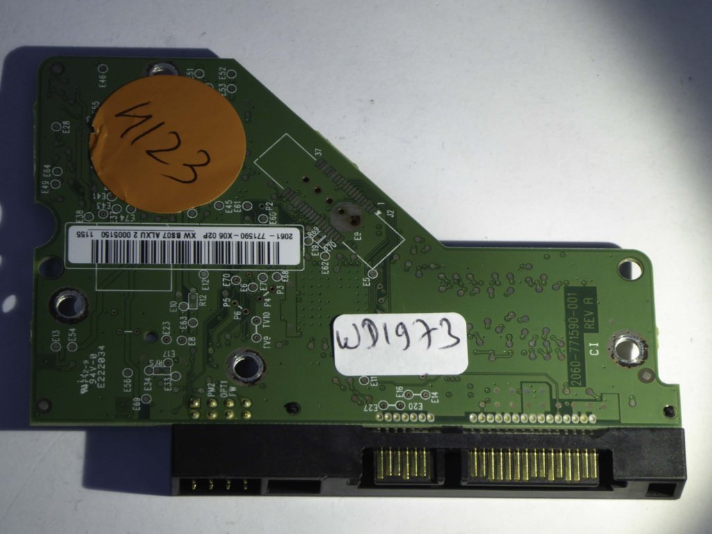 Western Digital WD1600AAJS-75M0A0 2060-771590-001 REV A  PCB for Sale