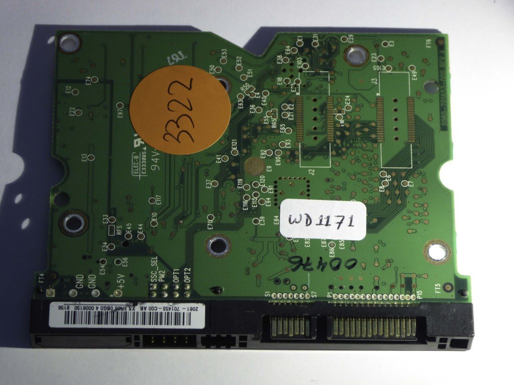 Western Digital WD1600ADFD-60NLR5 2060-701453-000 REV A  PCB for Sale