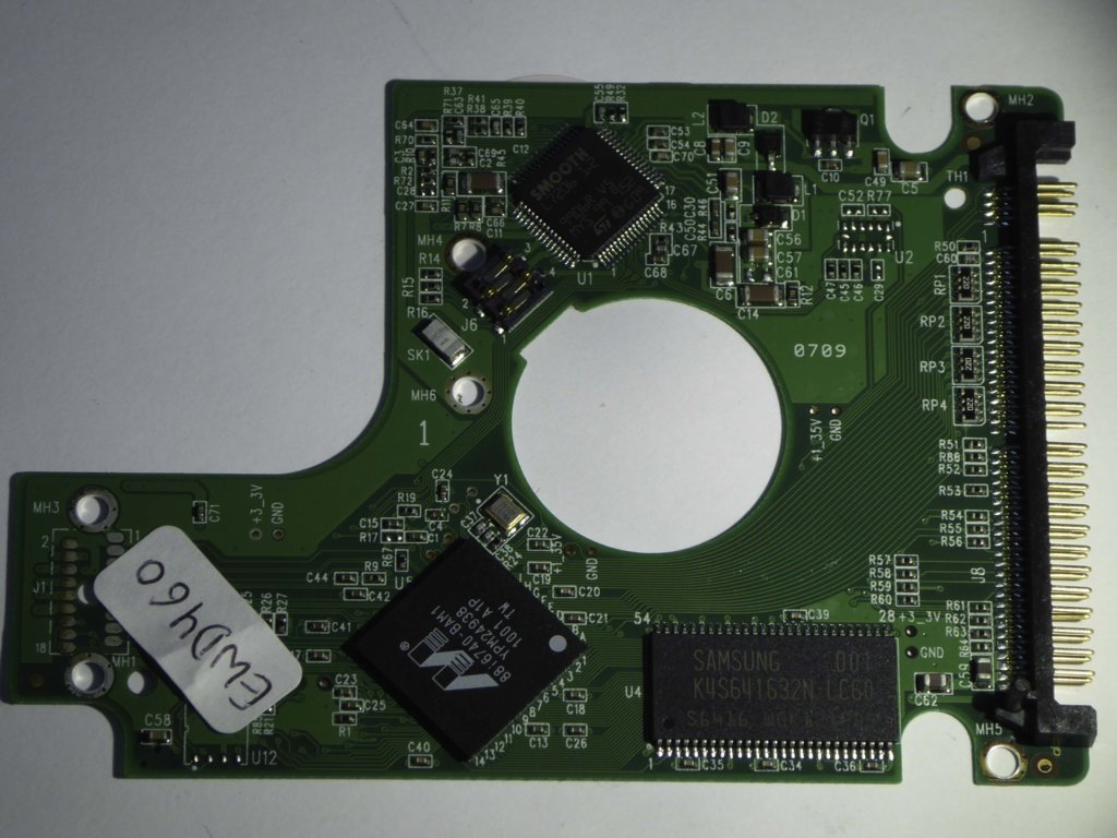 Western Digital WD1600BEVE-00UYT0 2060-701510-000 REV A  PCB for Sale