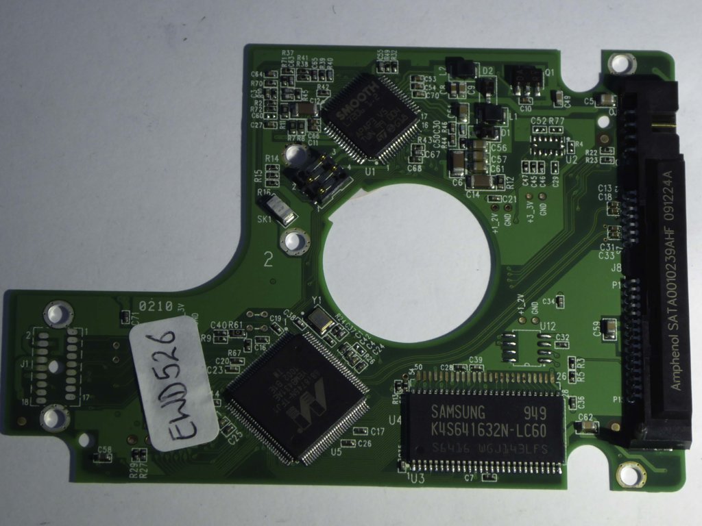 Western Digital WD1600BEVS-08VAT2 2060-701499-005 REV A  PCB for Sale