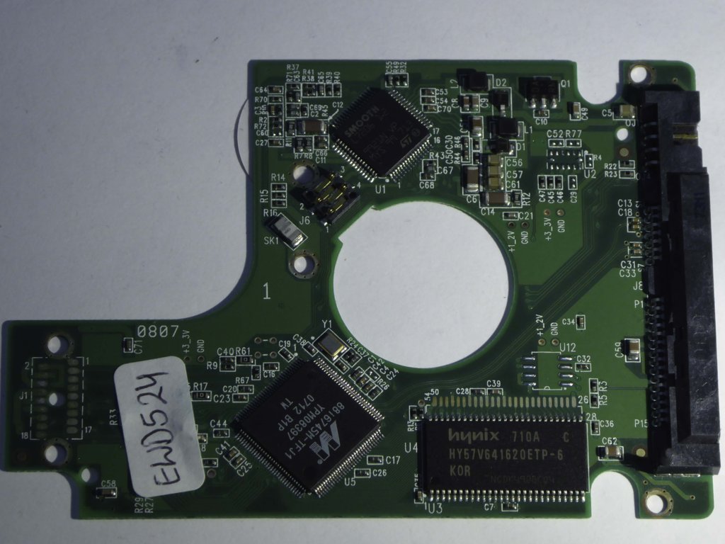 Western Digital WD1600BEVS-22RST0 2060-701450-011 REV A  PCB for Sale