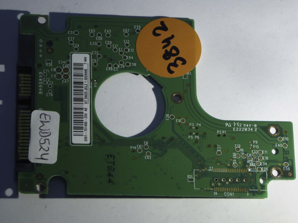 Western Digital WD1600BEVS-22RST0 2060-701450-011 REV A  PCB for Sale