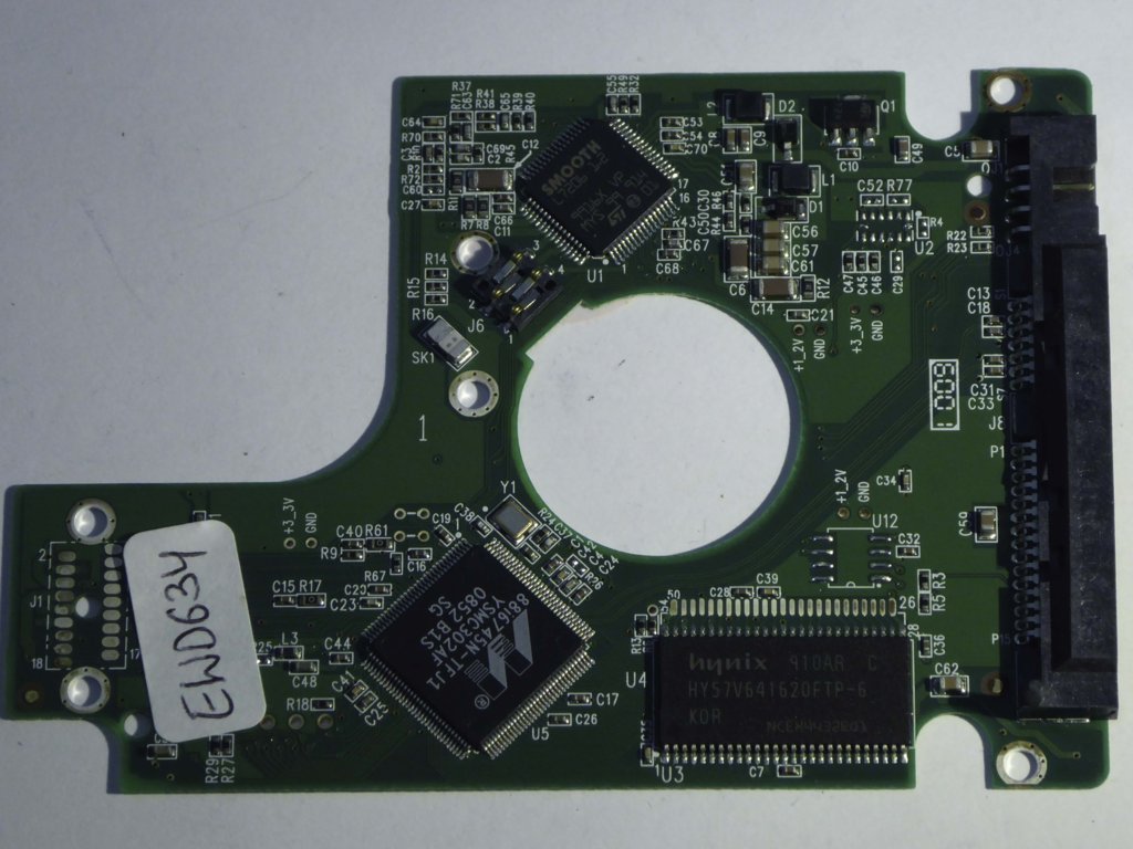 Western Digital WD1600BEVT-22ZCT0 2060-701499-000 REV A  PCB for Sale