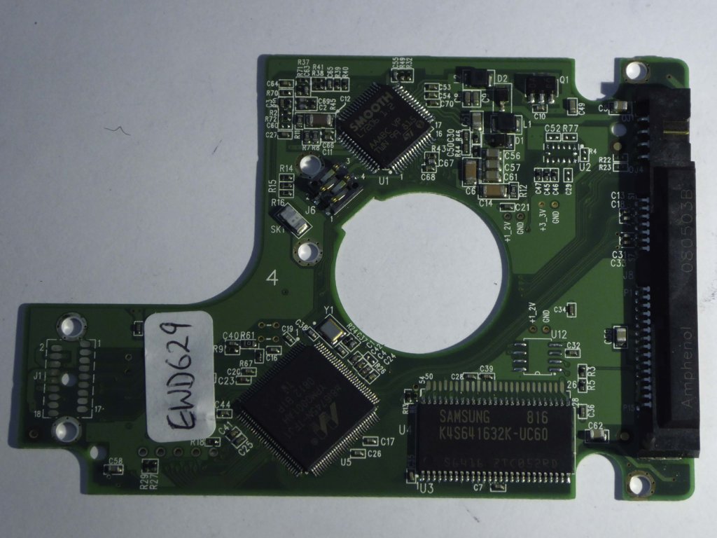 Western Digital WD1600BEVT-75ZCT1 2060-701499-000 REV A  PCB for Sale