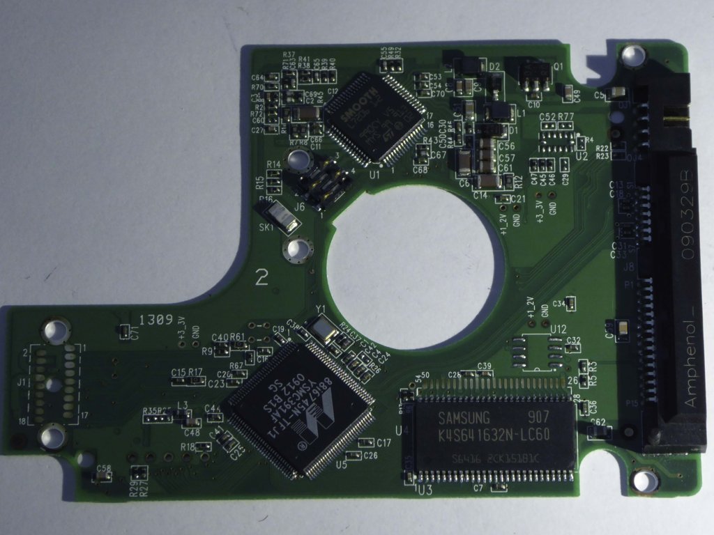 Western Digital WD1600BEVT-75ZCT2 2060-701499-000 REV A  PCB for Sale