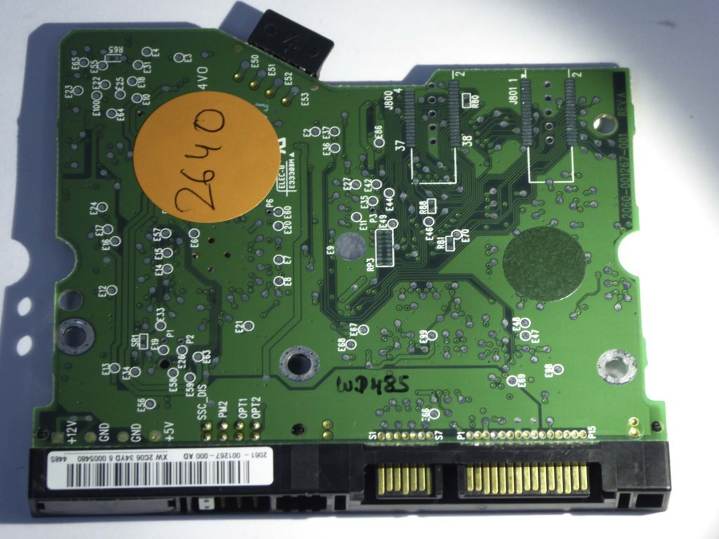 Western Digital WD1600JD-75HBB0 2060-001267-001 REV A  PCB for Sale