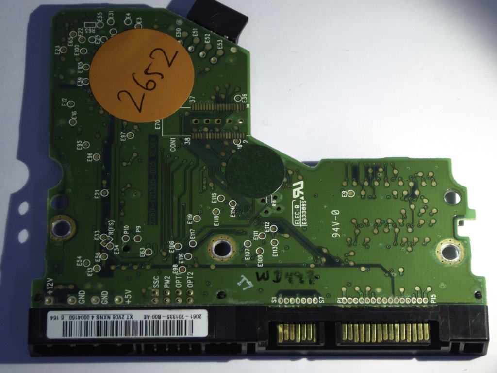 Western Digital WD1600JS-23MHB0 2060-701335-005 REV A  PCB for Sale