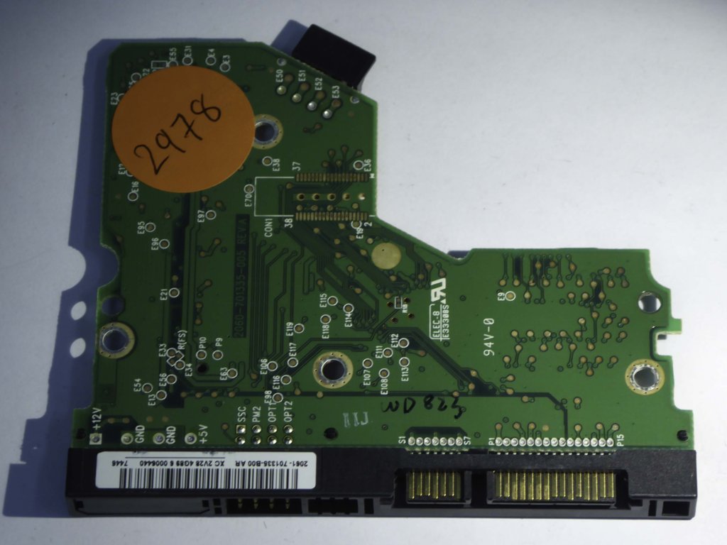 Western Digital WD1600JS-60MHB5 2060-701335-005 REV A  PCB for Sale