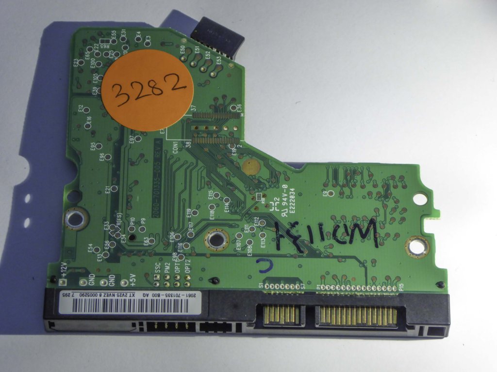 Western Digital WD1600JS-75NCB3 2060-701335-005 REV A  PCB for Sale