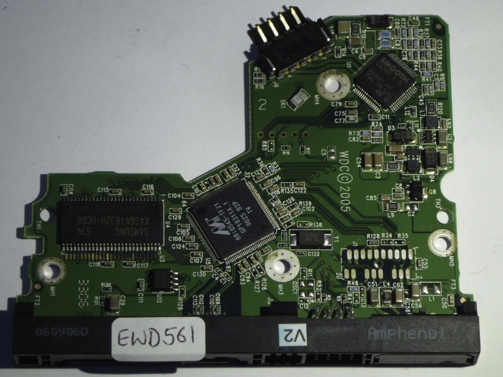Western Digital WD1600JS-75NCB3 2060-701335-005 REV A  PCB for Sale