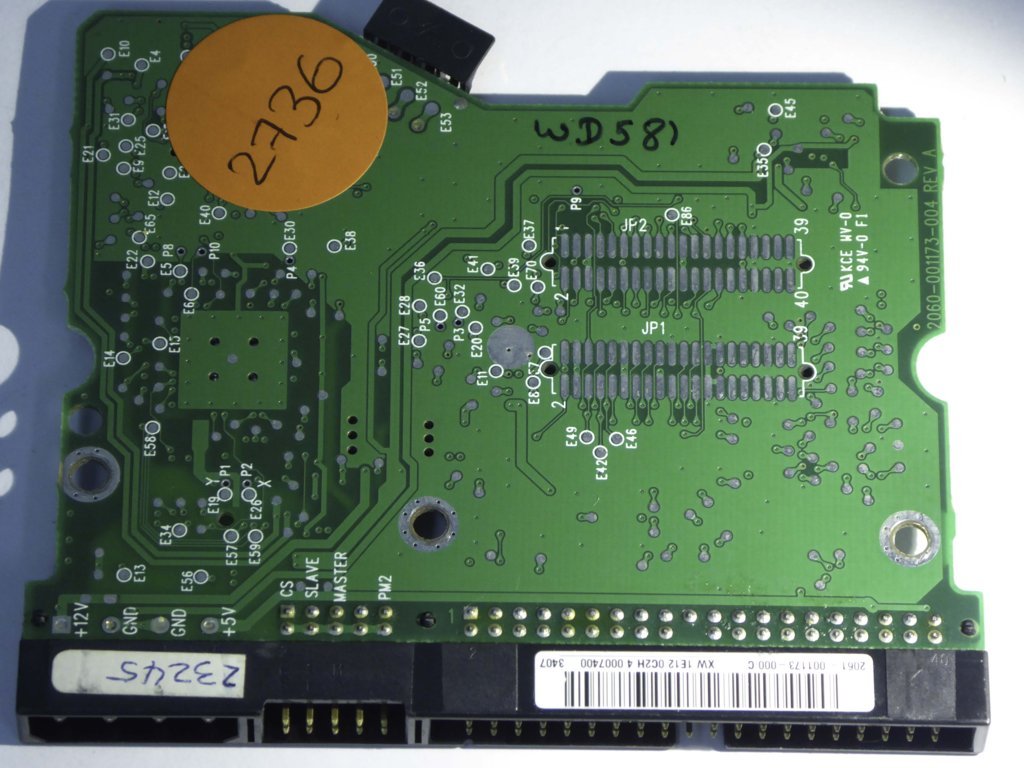 Western Digital WD2000BB-00DWA0 2060-001173-004 REV A  PCB for Sale