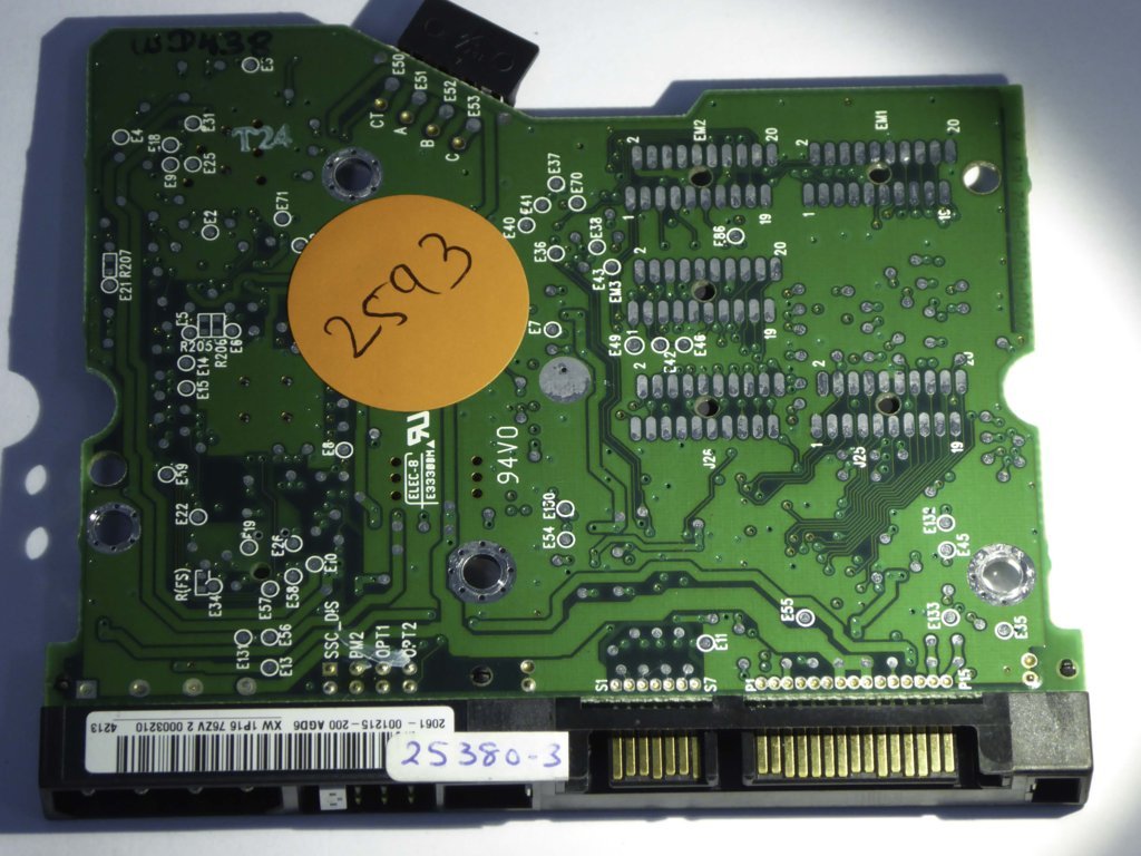 Western Digital WD2000JD-00GBB0 2060-001215-002 REV A  PCB for Sale