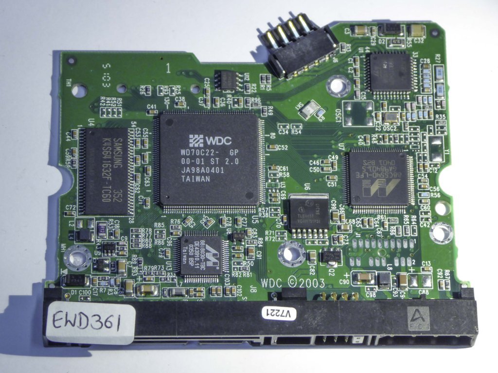 Western Digital WD2000JD-00GBB0 2060-001215-003 REV A  PCB for Sale