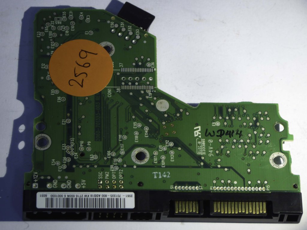 Western Digital WD2000JS-00MHB0 2060-701335-003 REV B  PCB for Sale