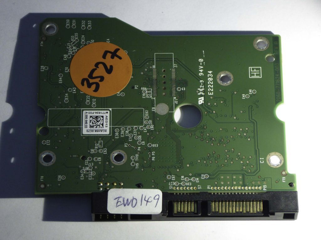 Western Digital WD2002FAEX-007BA0 2060-771624-003 REV A  PCB for Sale