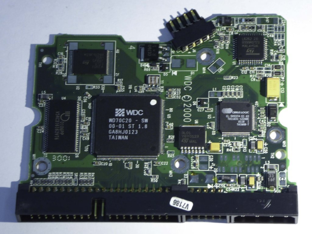 Western Digital WD200BB-75AUA1 2060-001003-001 REV A  PCB for Sale