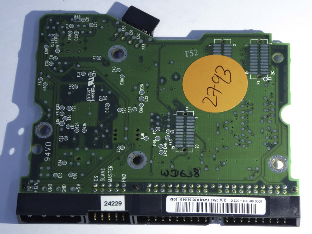 Western Digital WD200BB-75AUA1 2060-001003-001 REV A  PCB for Sale