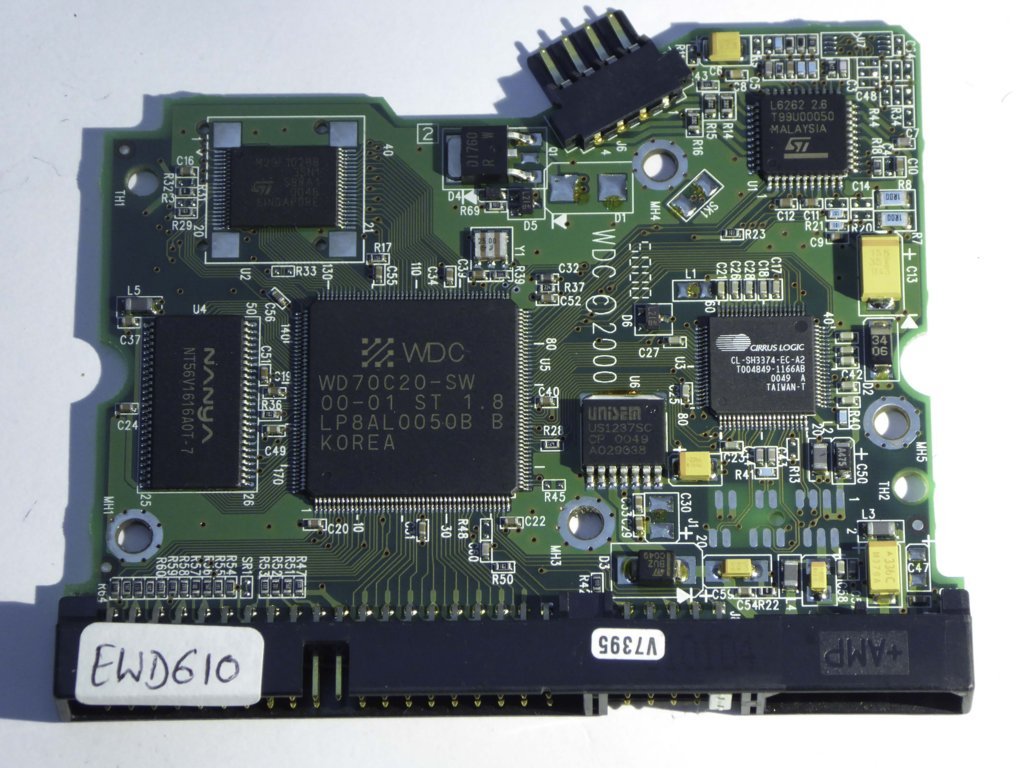 Western Digital WD200BB-75AUA1 2060-001003-001 REV A  PCB for Sale