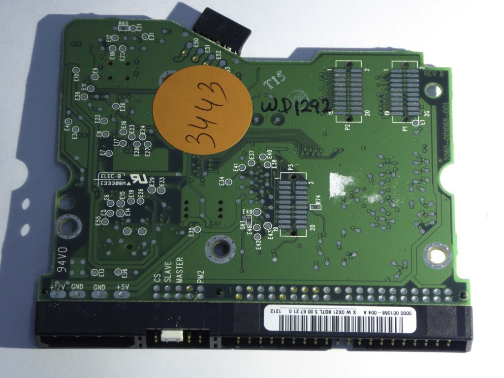 Western Digital WD200EB-00BHF0 2060-001068-001 REV B  PCB for Sale