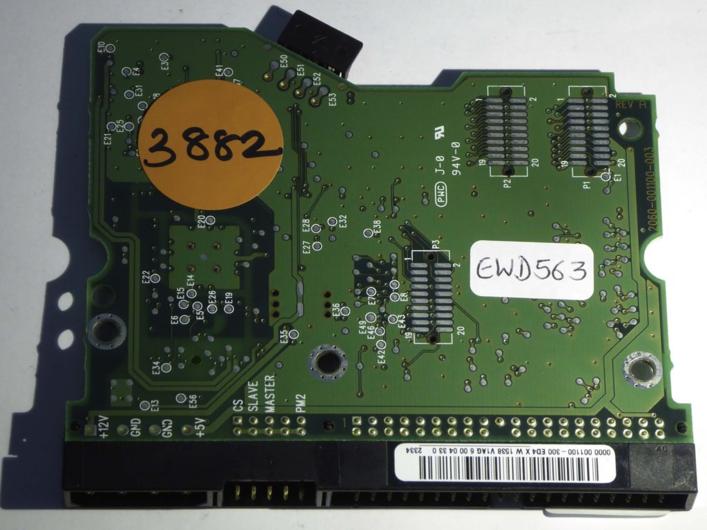 Western Digital WD200EB-75CSF0 2060-001100-003 REV A  PCB for Sale