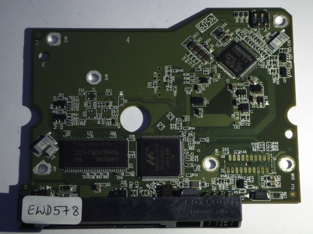 Western Digital WD20EADS-11R6B1 2060-771642-001 REV P1  PCB for Sale