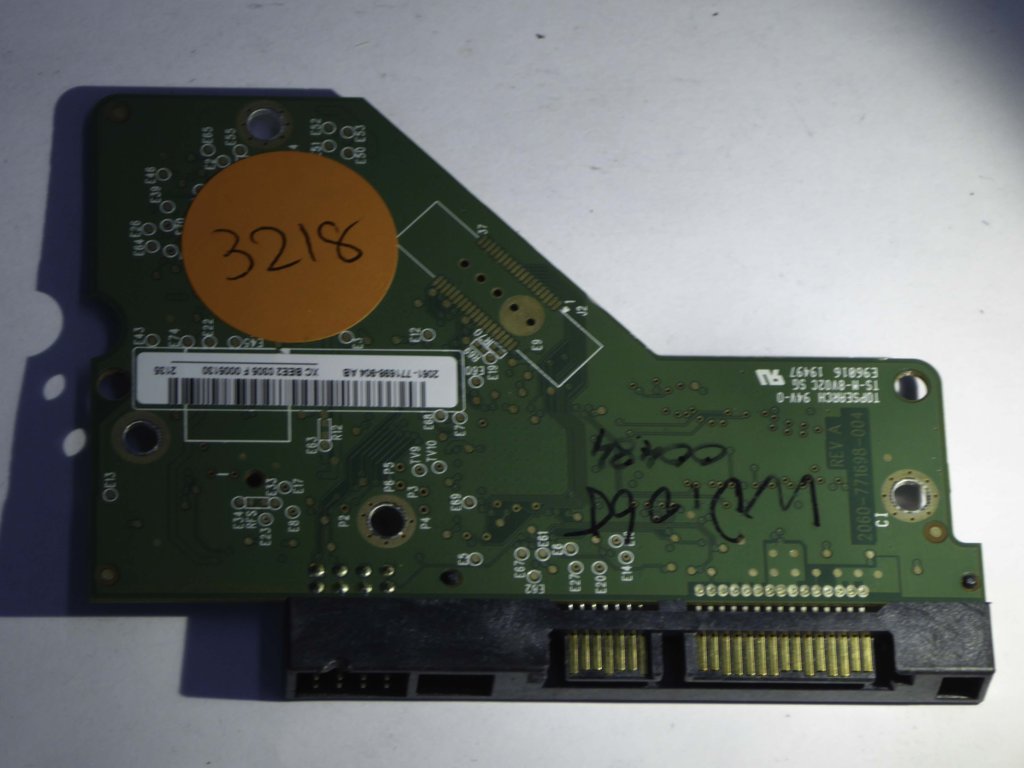 Western Digital WD20EARS-00J99B0 2060-771698-004 REV A  PCB for Sale