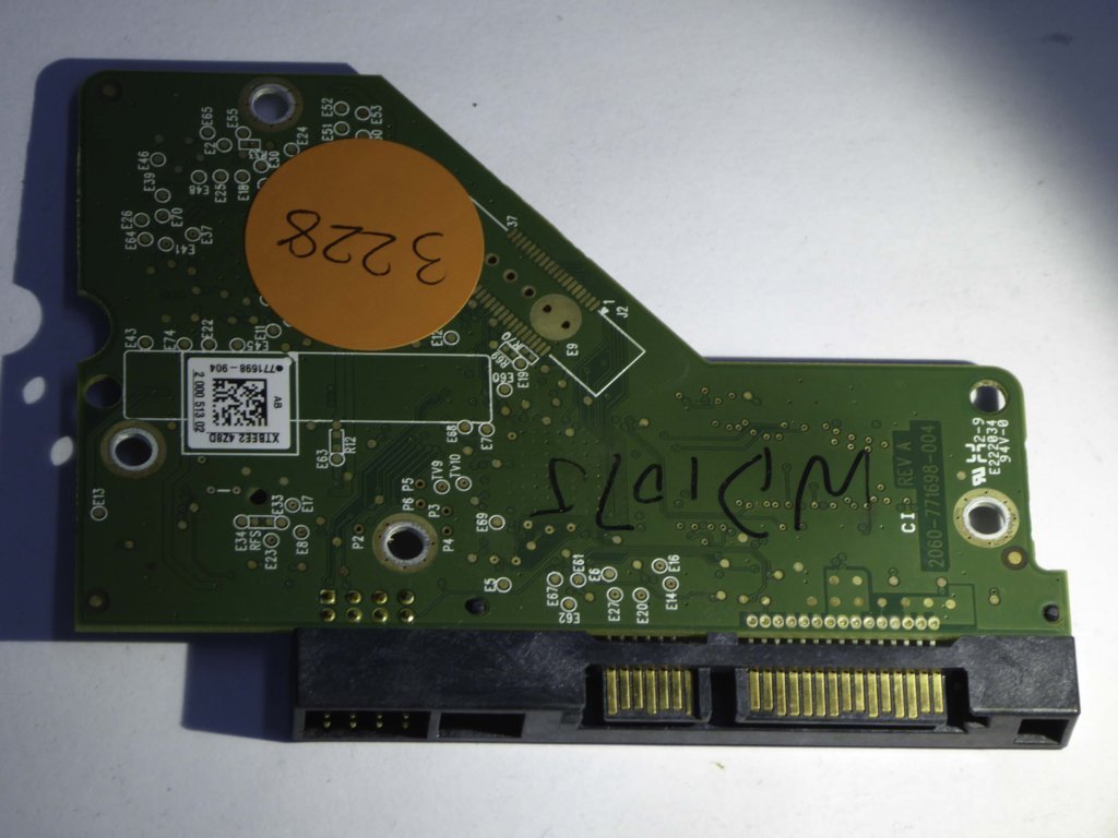 Western Digital WD20EARS-00J99B0 2060-771698-004 REV A  PCB for Sale