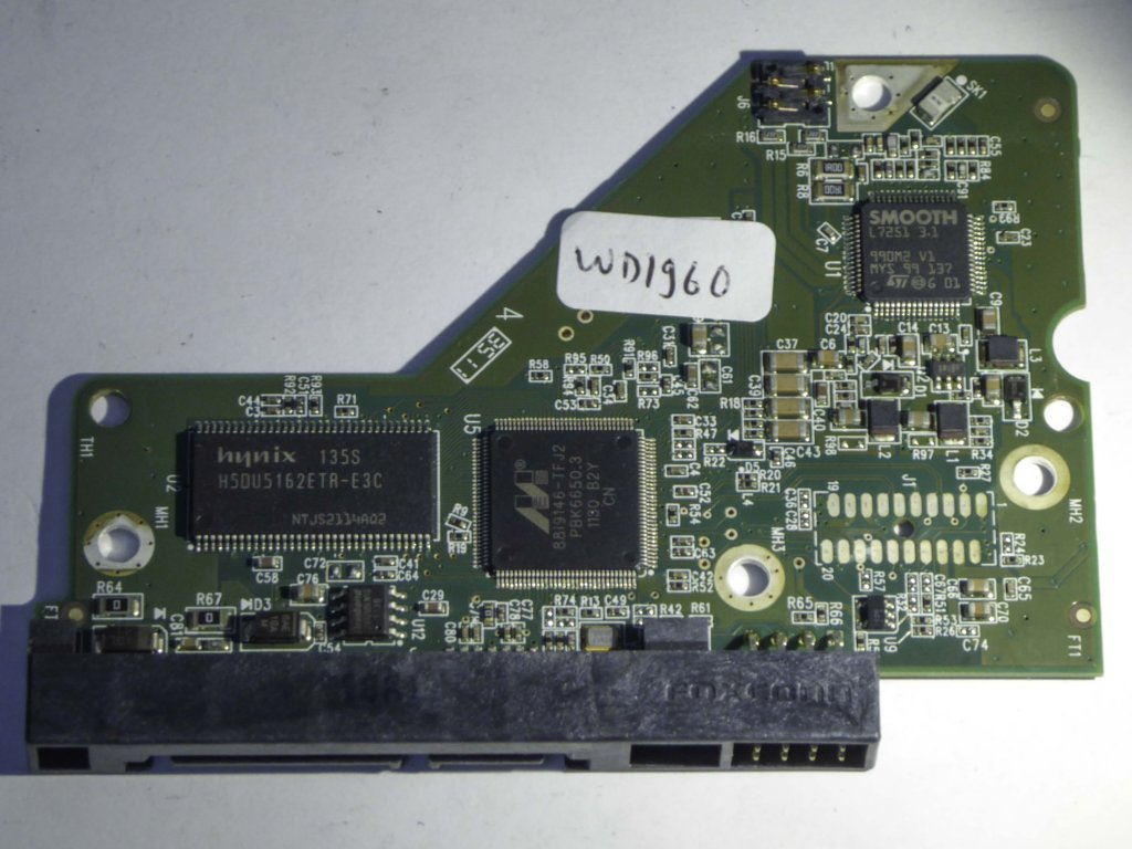 Western Digital WD20EARS-00J99B0 2060-771698-004 REV A  PCB for Sale