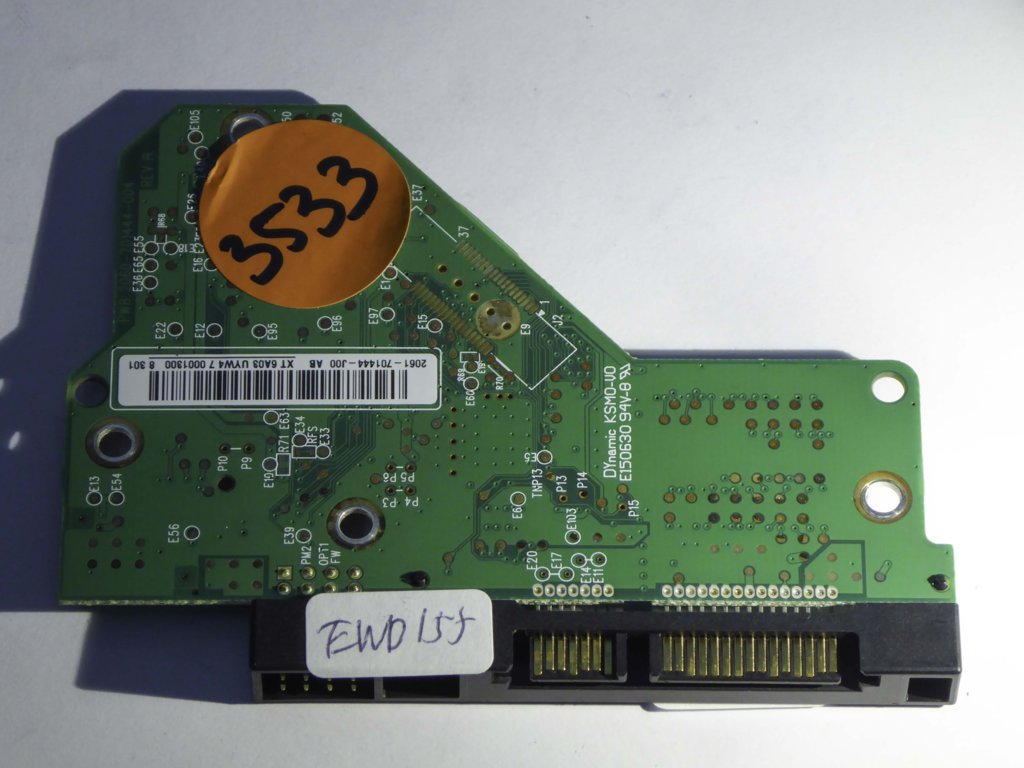 Western Digital WD20EARS-00MVWB0 2060-701444-004 REV A  PCB for Sale