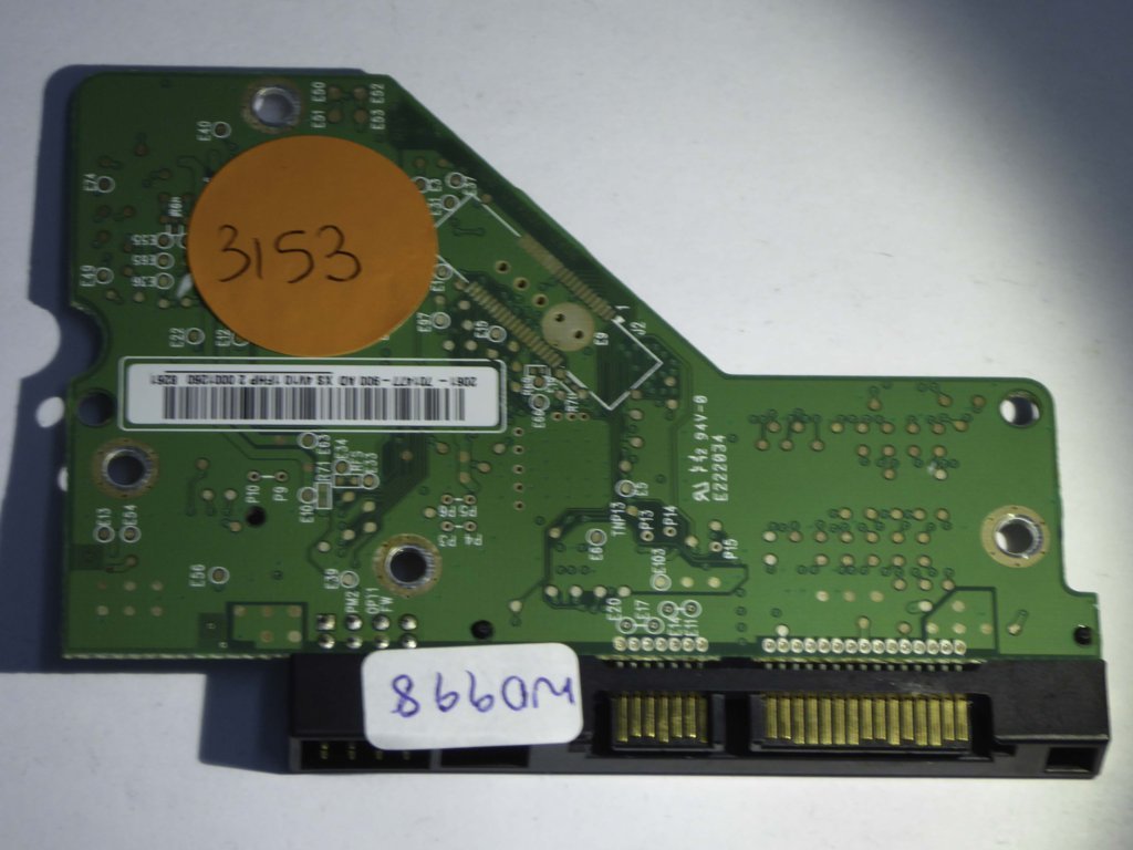 Western Digital WD20EARS-00MVWB0 2060-701477-002 REV A  PCB for Sale