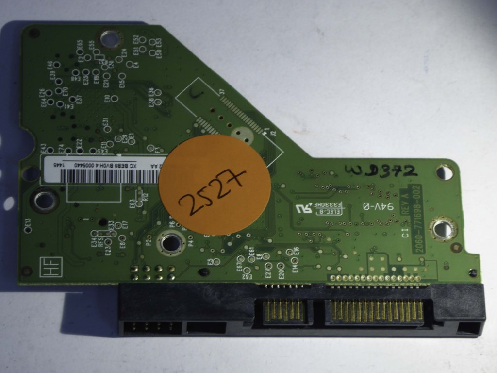 Western Digital WD20EARS-00MVWB0 2060-771698-002 REV A  PCB for Sale