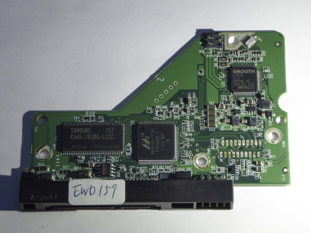 Western Digital WD20EARS-00MVWB0 2060-771698-002 REV A  PCB for Sale