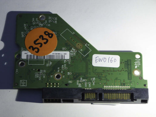Western Digital WD20EARS-00MVWB0 2060-771698-002 REV A  PCB for Sale