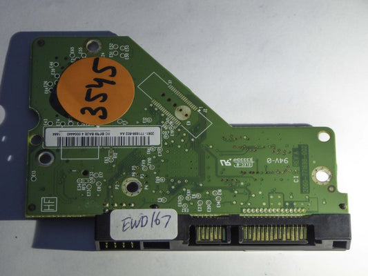 Western Digital WD20EARS-00MVWB0 2060-771698-002 REV A  PCB for Sale