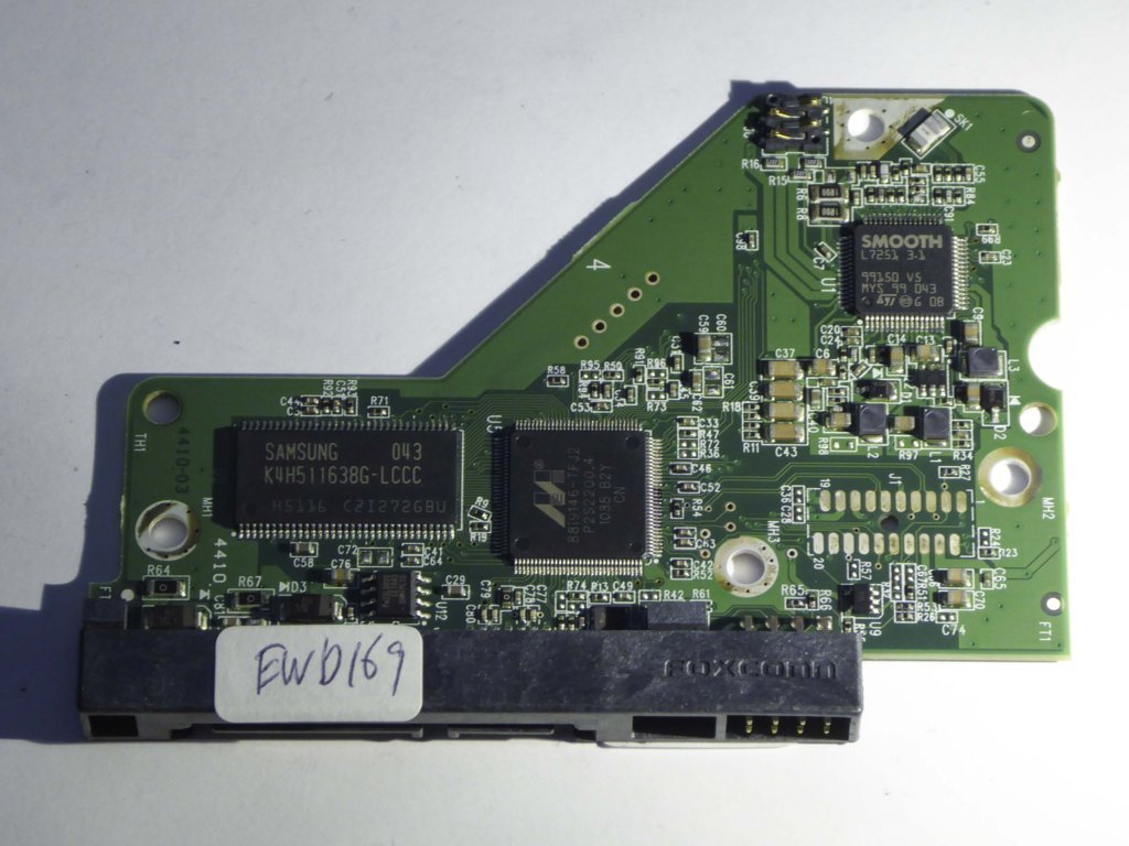 Western Digital WD20EARS-00MVWB0 2060-771698-002 REV A  PCB for Sale