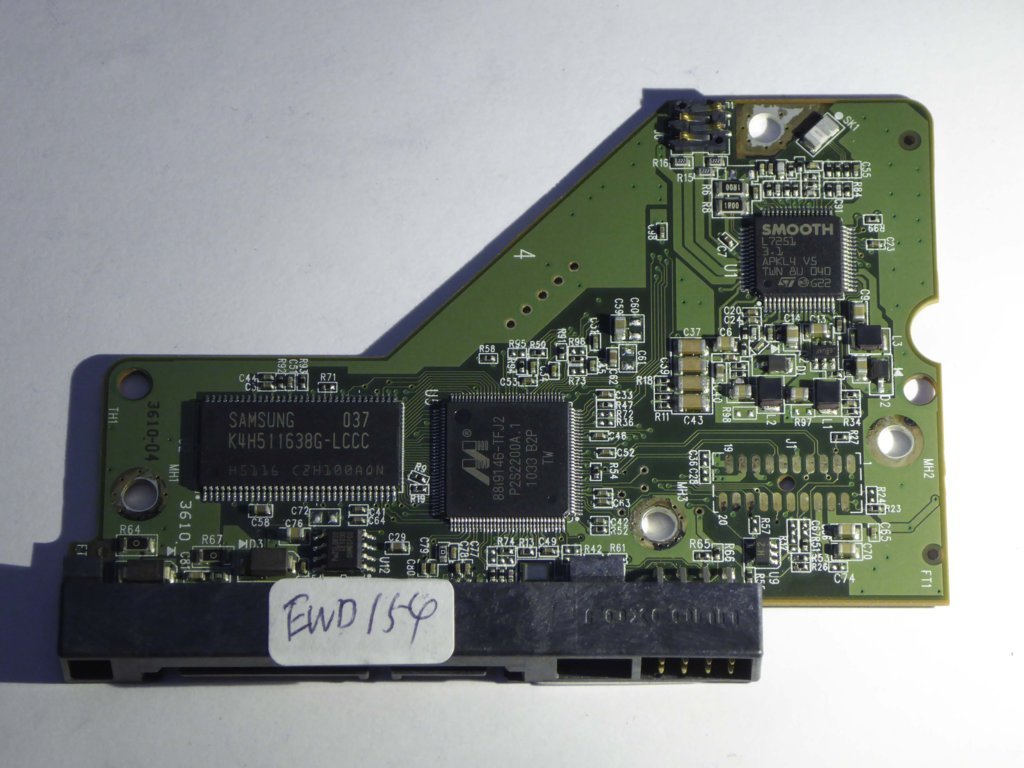 Western Digital WD20EARS-00MVWB0 2060-771698-002 REV P2  PCB for Sale