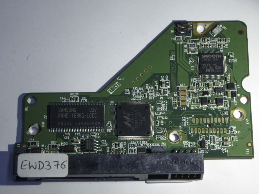 Western Digital WD20EARS-00MVWB0 2060-771698-002 REV P2  PCB for Sale