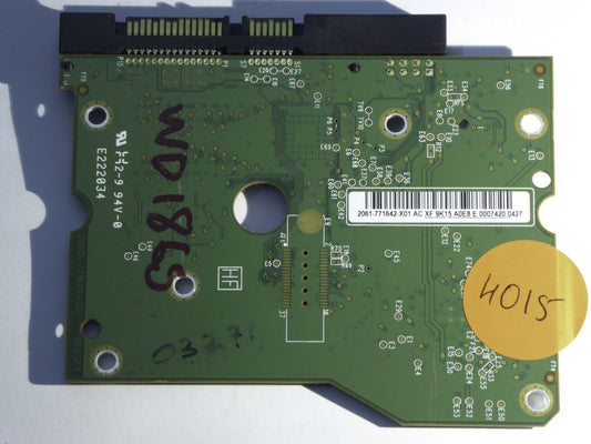 Western Digital WD20EARS-00S8B1 2060-771642-001 REV P1  PCB for Sale