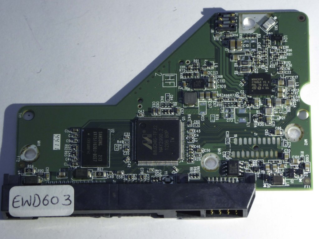 Western Digital WD20EFRX-68AX9N0 2060-771824-003 REVP1  PCB for Sale