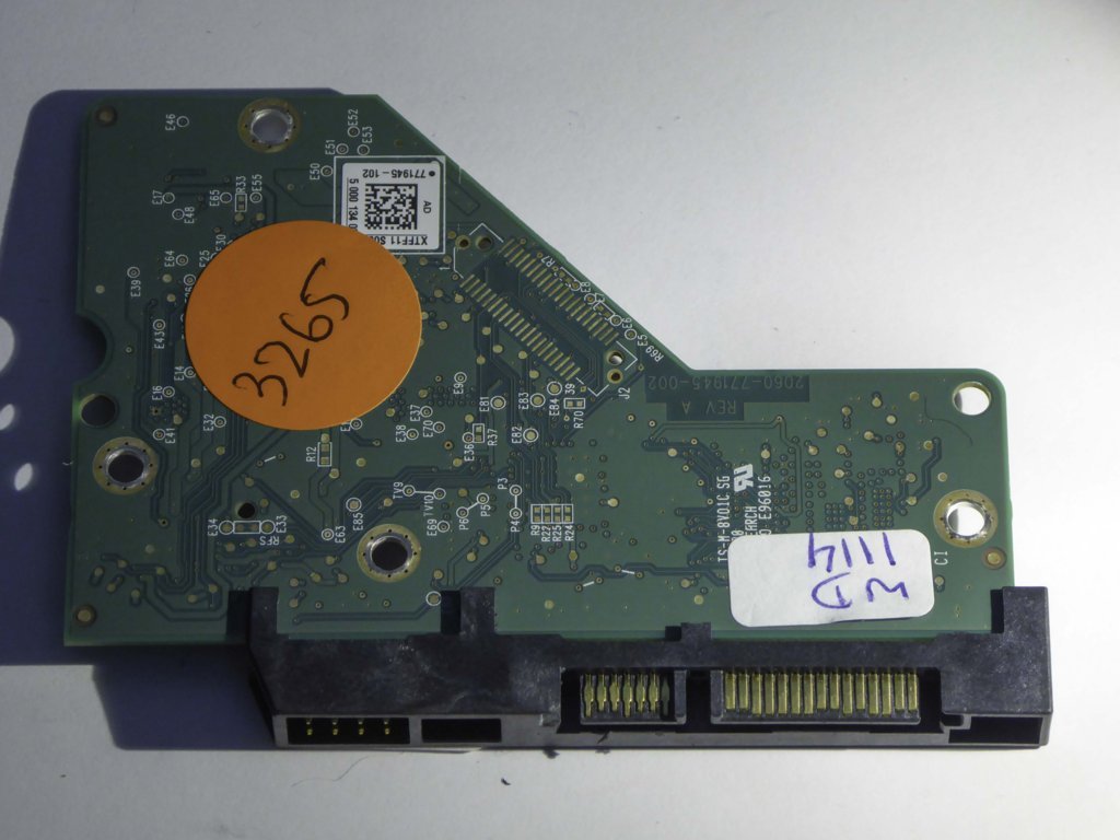 Western Digital WD20EFRX-68EUZN0 2060-771945-002 REV A  PCB for Sale