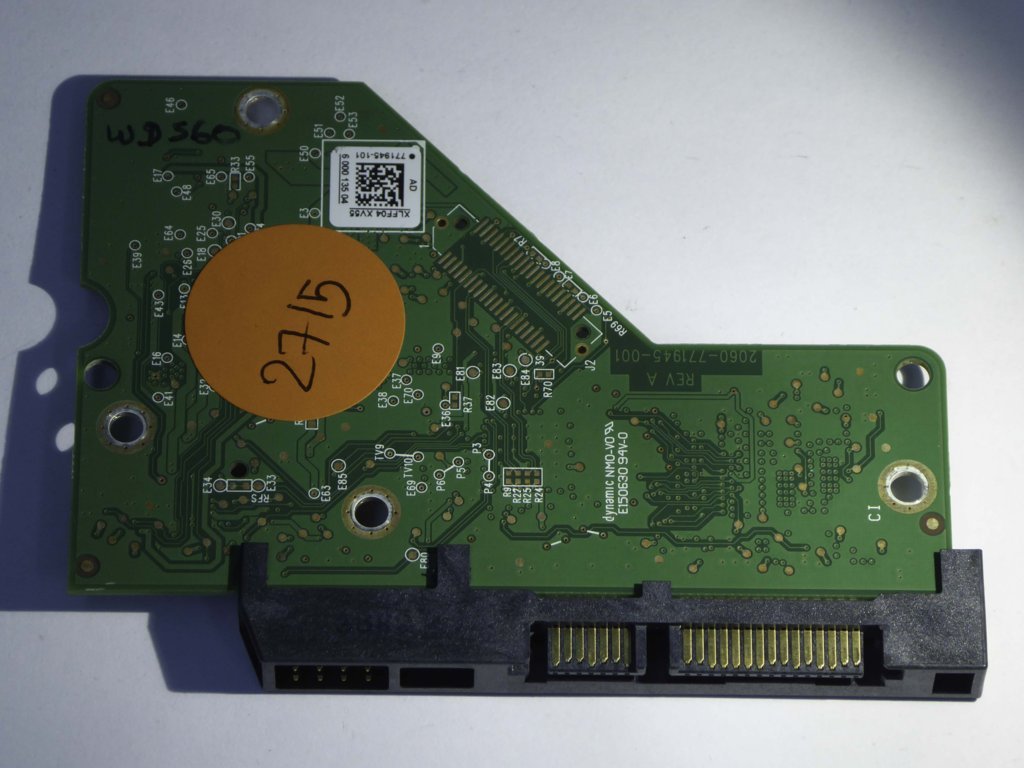 Western Digital WD20EZRX-00D8PB0 2060-771945-001 REV A  PCB for Sale