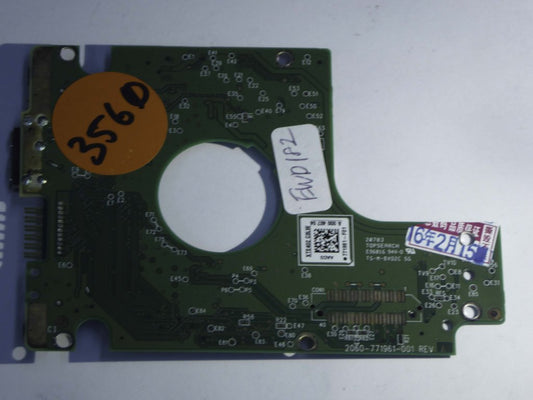 Western Digital WD20NMVW-11AV3S0 2060-771961-001 REV A  PCB for Sale