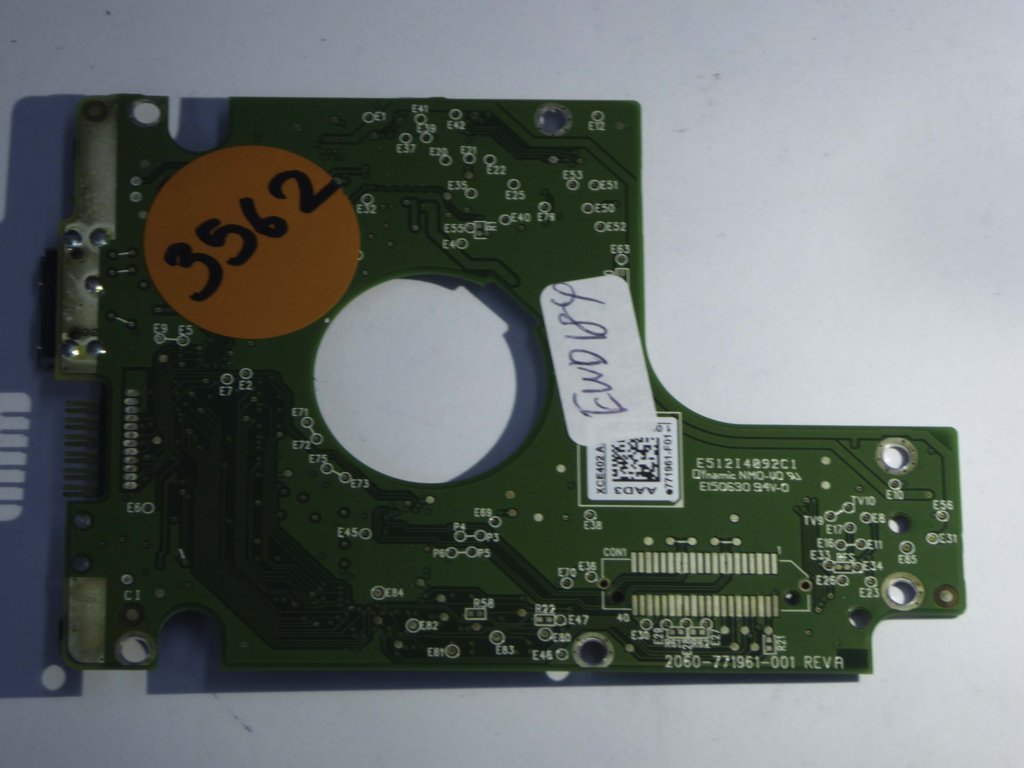 Western Digital WD20NMVW-11AV3S0 2060-771961-001 REV A  PCB for Sale