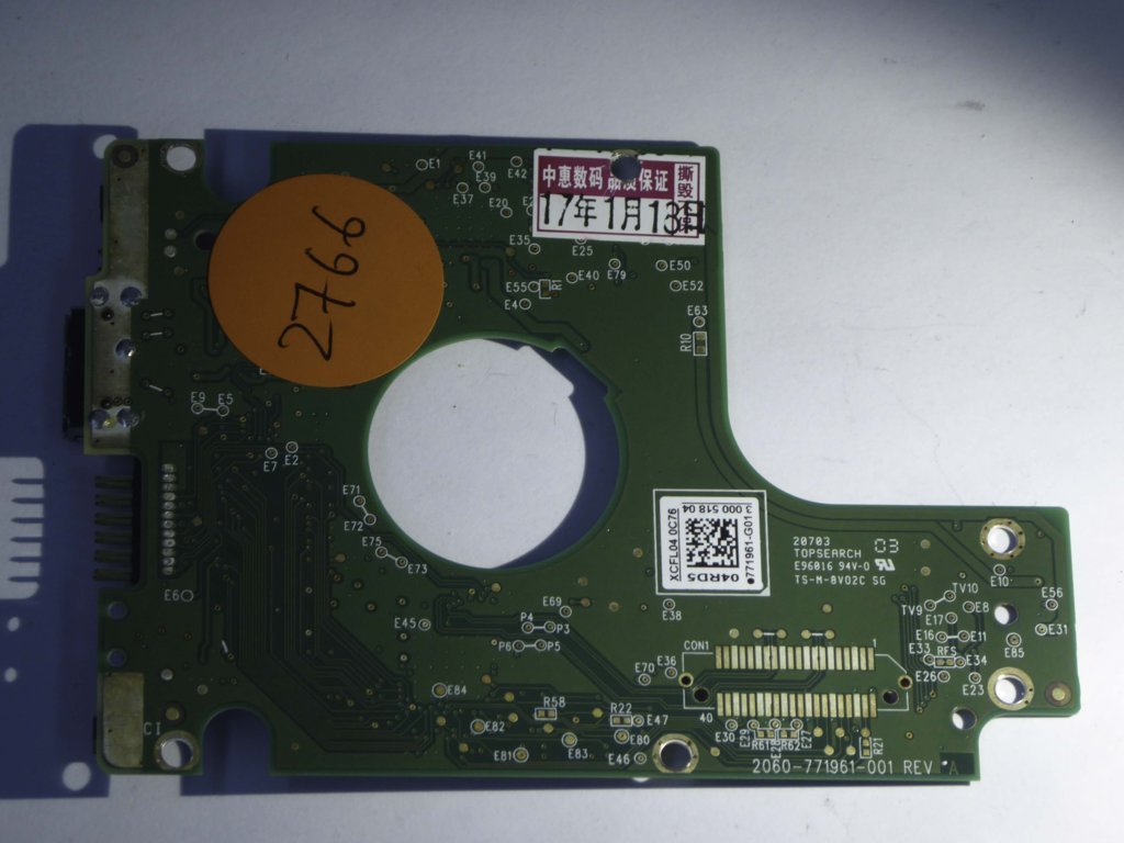 Western Digital WD20NMVW-11AV3S2 2060-771961-001 REV A  PCB for Sale