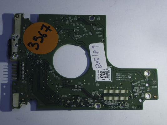 Western Digital WD20NMVW-11AV3S2 2060-771961-001 REV A  PCB for Sale