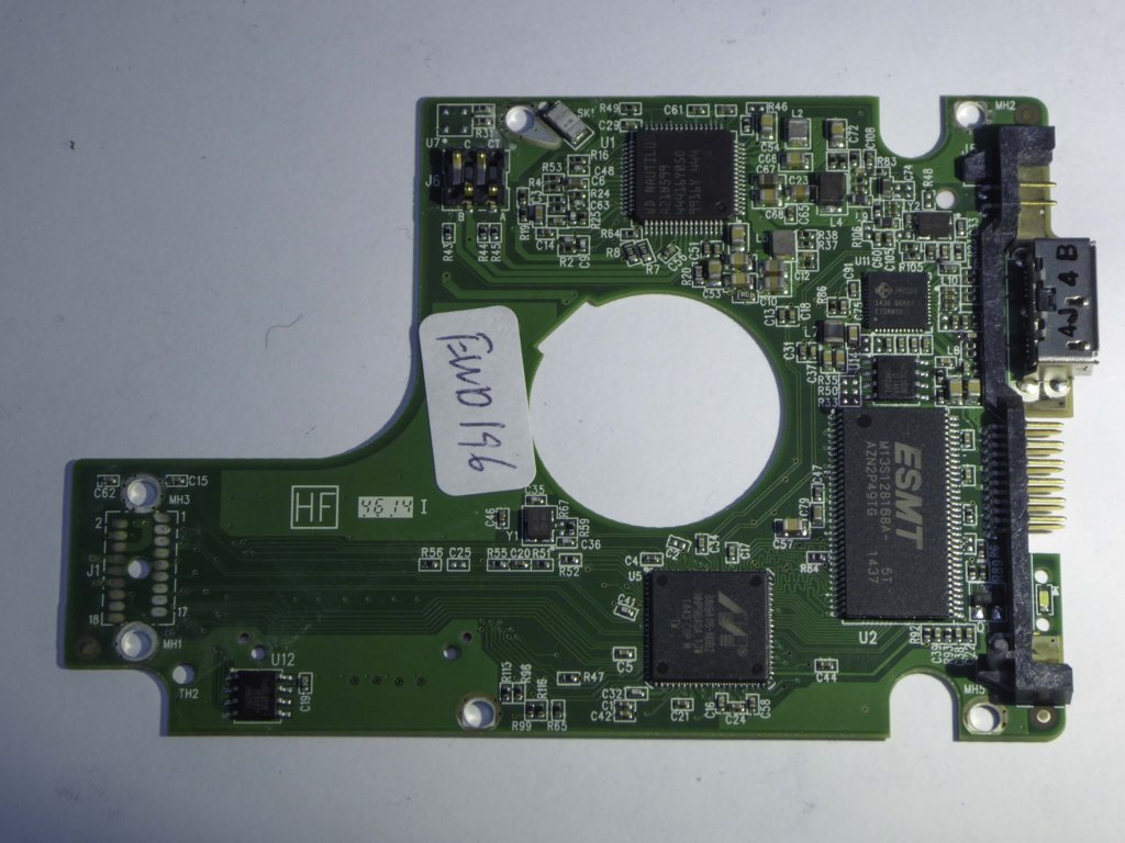 Western Digital WD20NMVW-11AV3S2 2060-771961-001 REV A  PCB for Sale