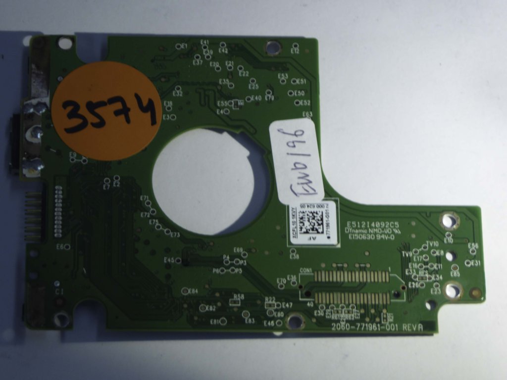 Western Digital WD20NMVW-11AV3S2 2060-771961-001 REV A  PCB for Sale