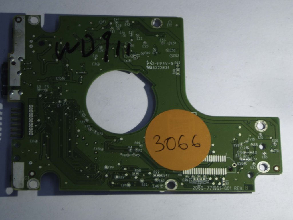 Western Digital WD20NMVW-11AV3S2 2060-771961-001 REV B  PCB for Sale